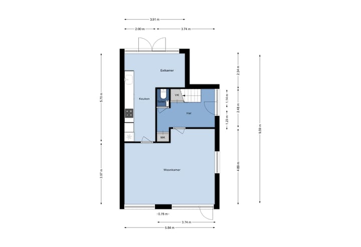 Foto 40 van Maasstraat 19