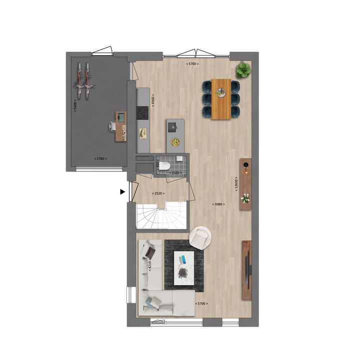 Photo 2 of 8 luxe twee onder een kap woningen ( XL en (Bouwnr. 29)