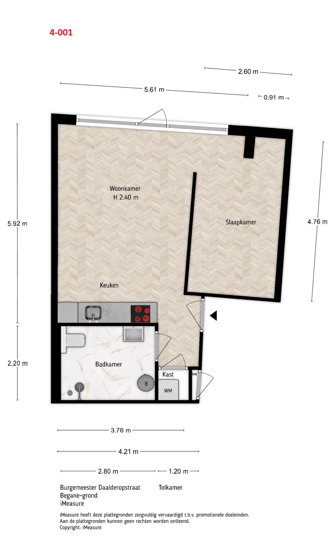 Foto 37 van Burgemeester Daalderopstraat 4-001