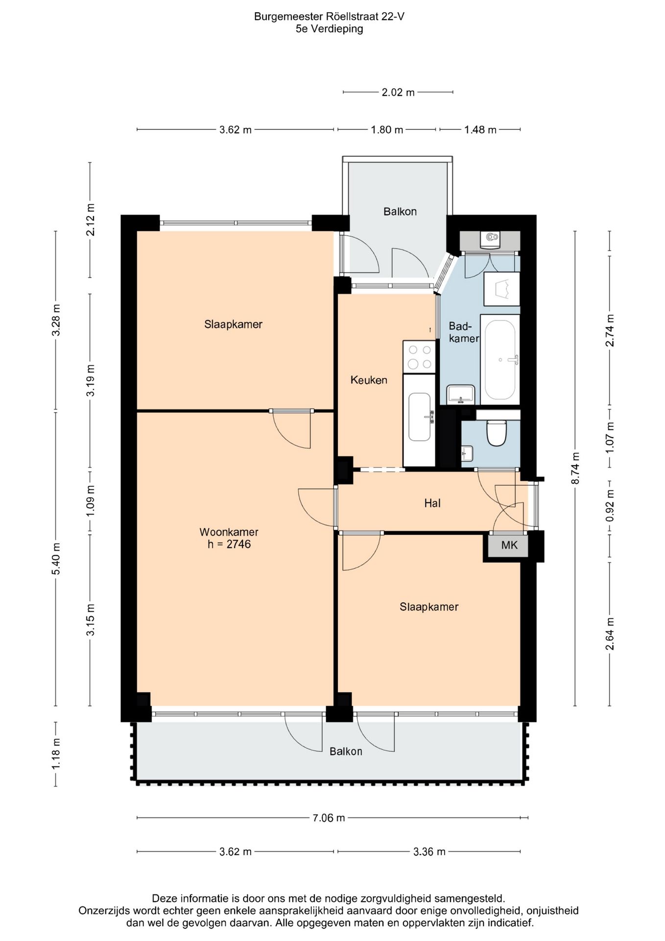 Foto 33 van Burgemeester Röellstraat 22-5