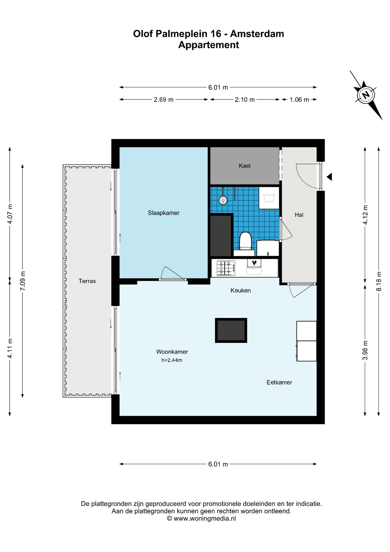 Foto 20 van Olof Palmeplein 16