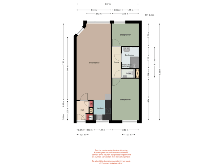 Zuiddiepje 80 - Begane grond