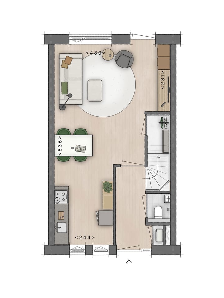 Foto 4 van Hoekwoning 1 (Bouwnr. 200)