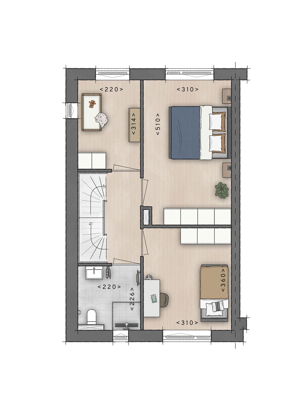 Foto 7 van Hoekwoning 2 (Bouwnr. 031)