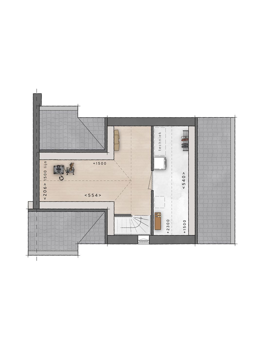 Foto 7 van Hoekwoning 2 (Bouwnr. 015)