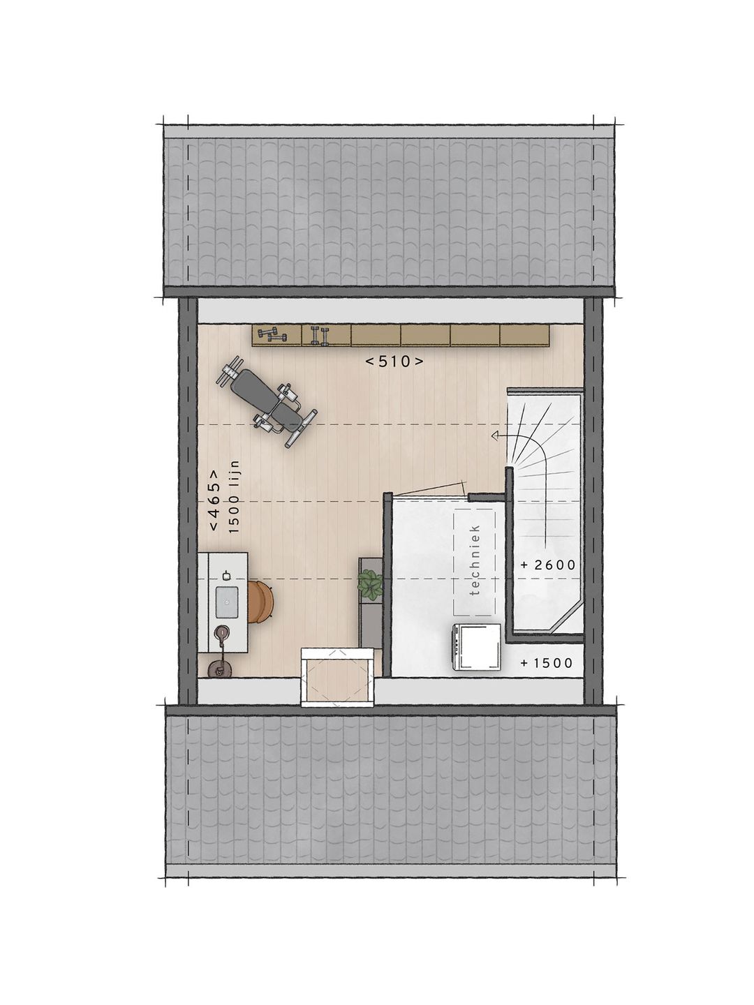 Foto 7 van Rijwoning (Bouwnr. 011)