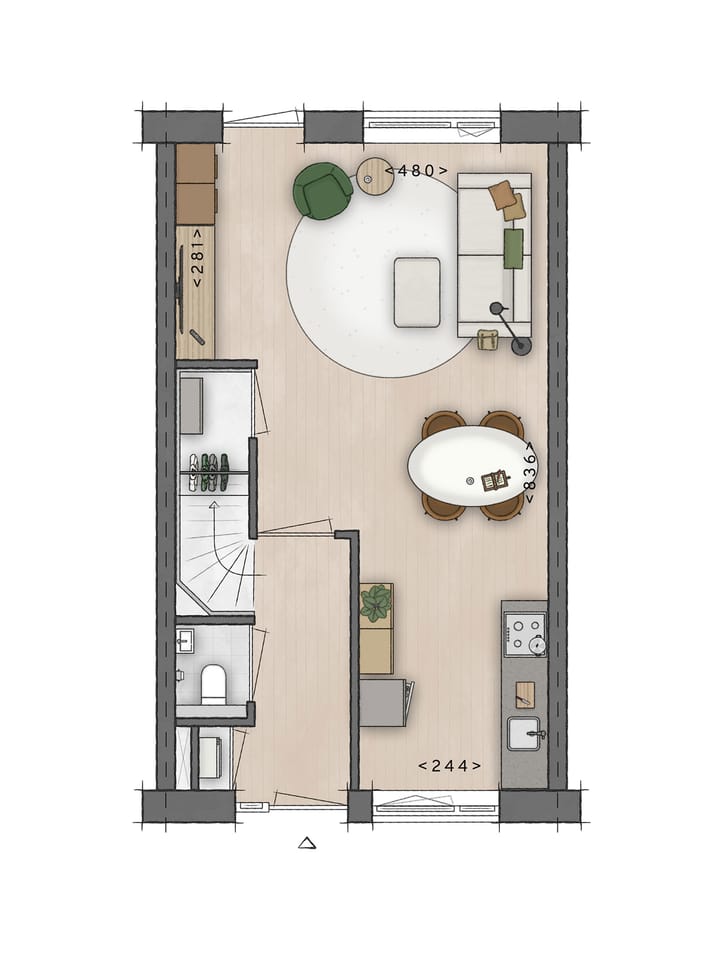 Foto 5 van Rijwoning (Bouwnr. 017)