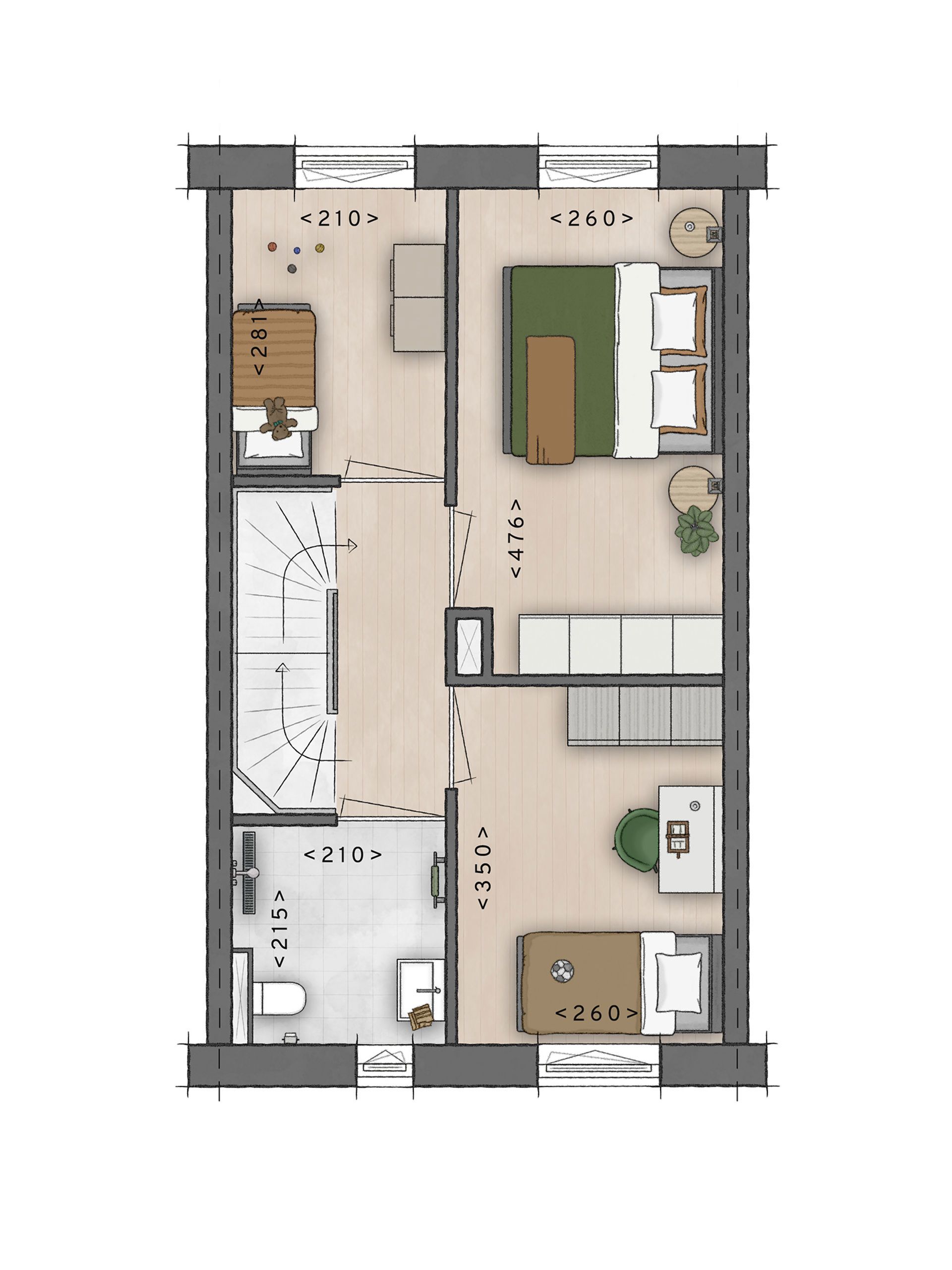 Foto 6 van Rijwoning (Bouwnr. 017)