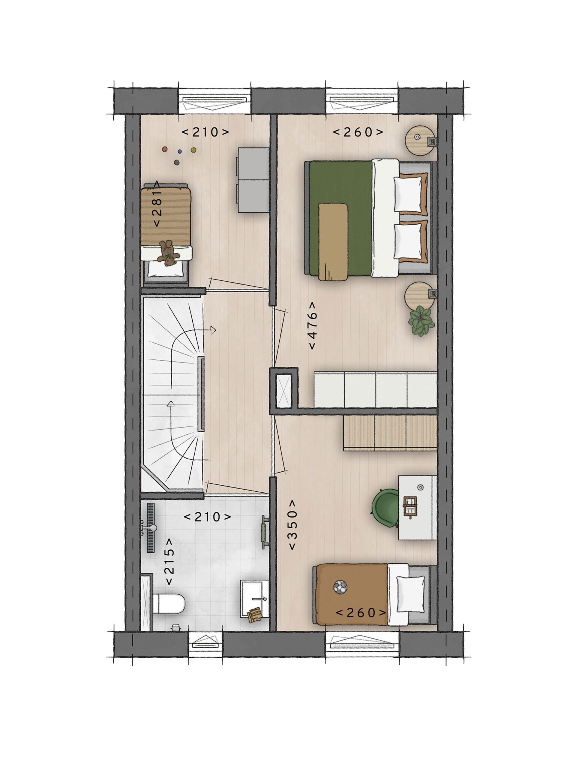 Foto 6 van Rijwoning (Bouwnr. 019)