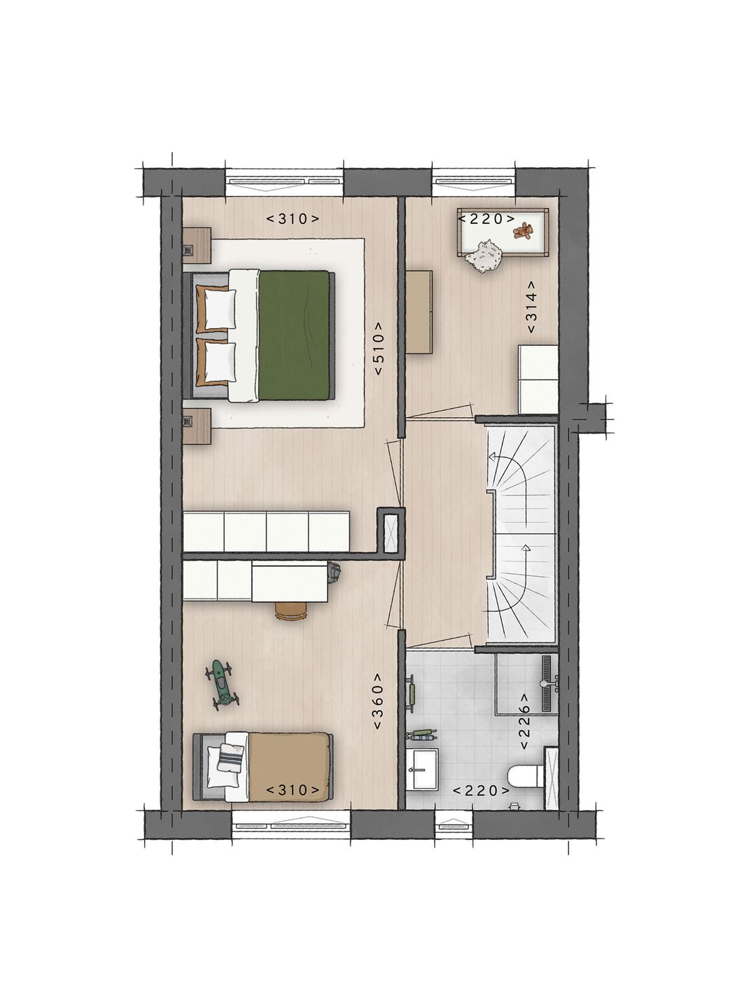 Foto 7 van Rijwoning (Bouwnr. 033)