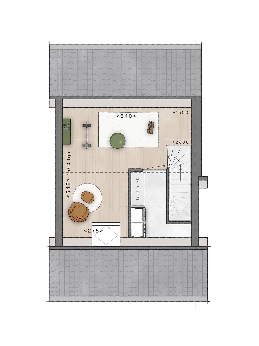 Foto 8 van Rijwoning (Bouwnr. 033)