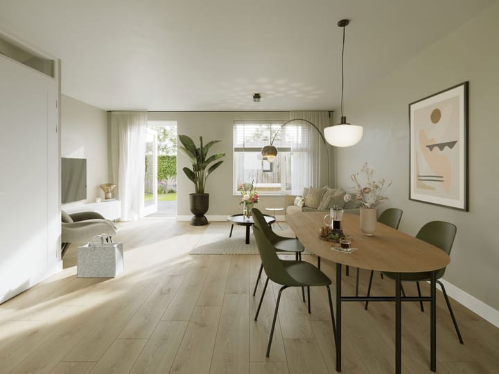 Photo 1 of 2 onder een kapwoning (Bouwnr. 007)