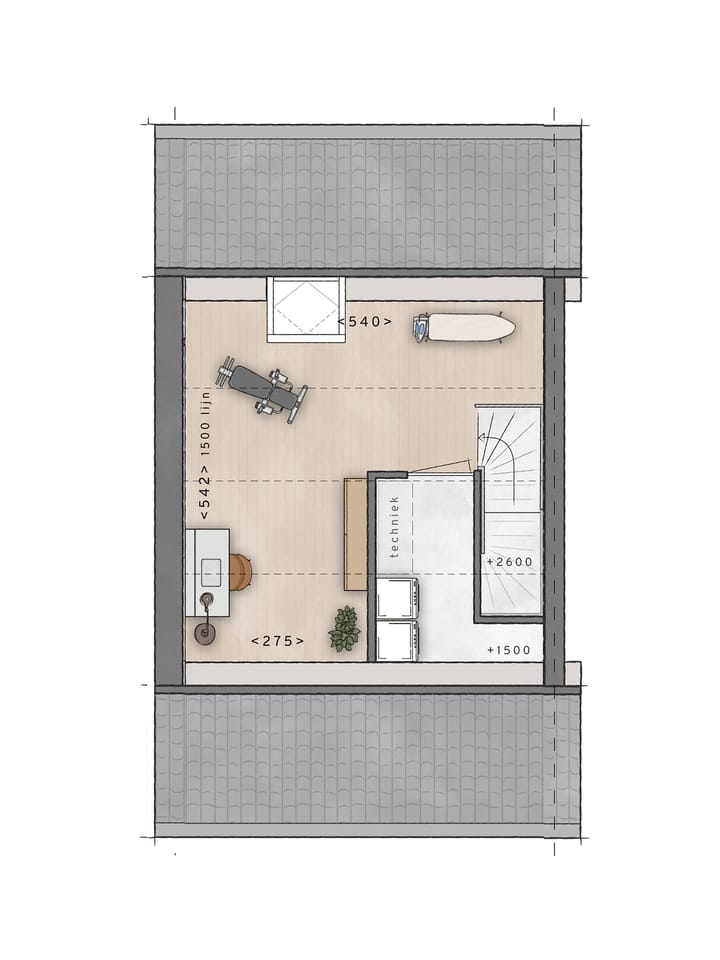 Photo 8 of 2 onder een kapwoning (Bouwnr. 007)