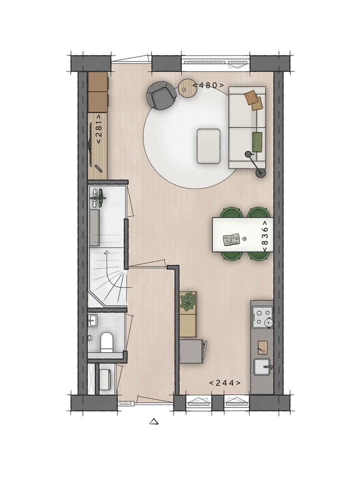 Foto 5 van Rijwoning (Bouwnr. 018)