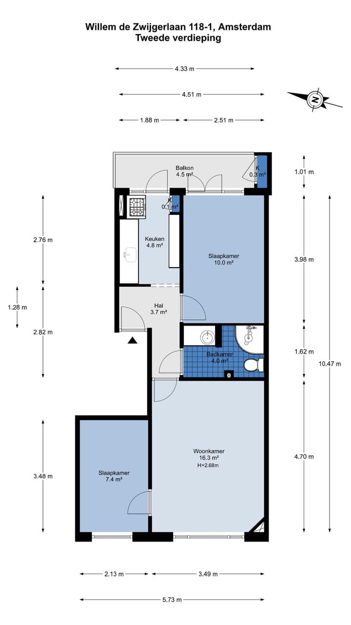 Foto 45 van Willem de Zwijgerlaan 118-1