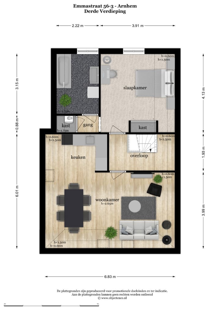 Foto 58 van Emmastraat 56-3