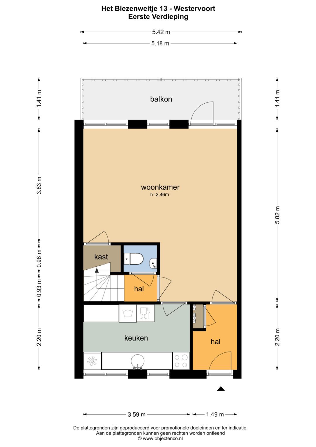 Foto 27 van 't Biezenweitje 13