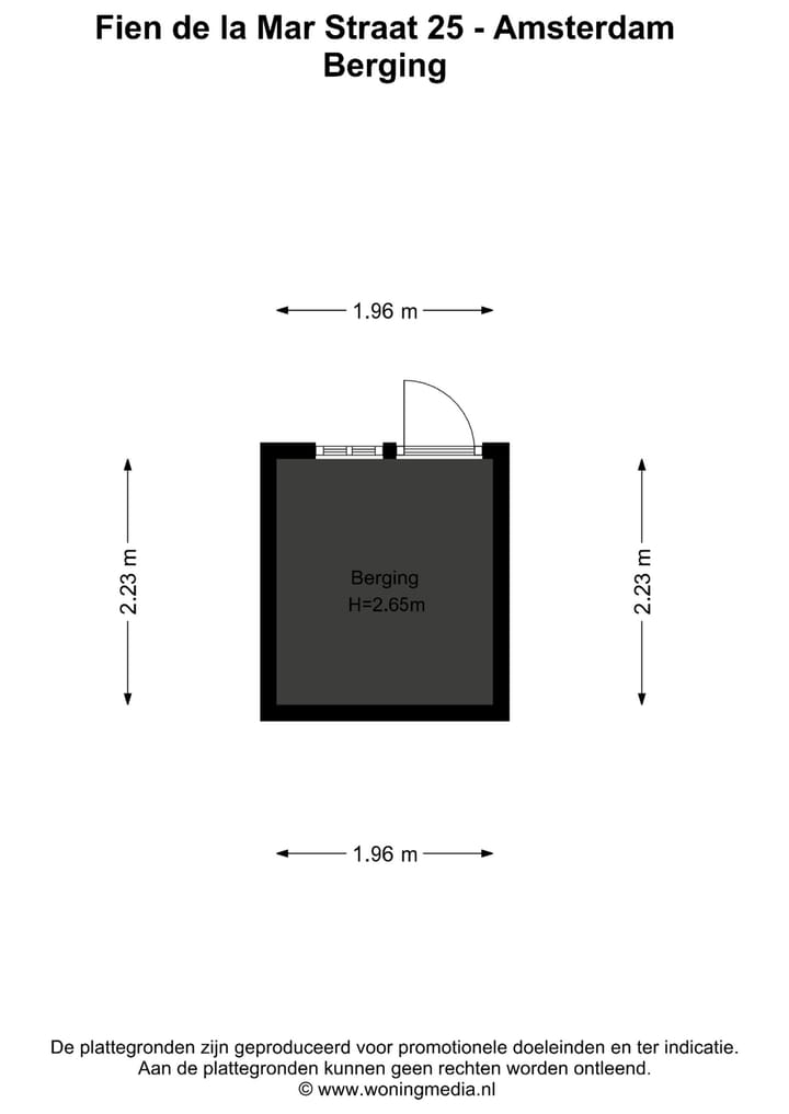Foto 25 van Fien de la Mar Straat 25