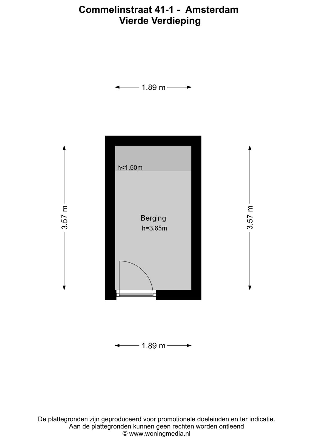 Foto 41 van Commelinstraat 41-1