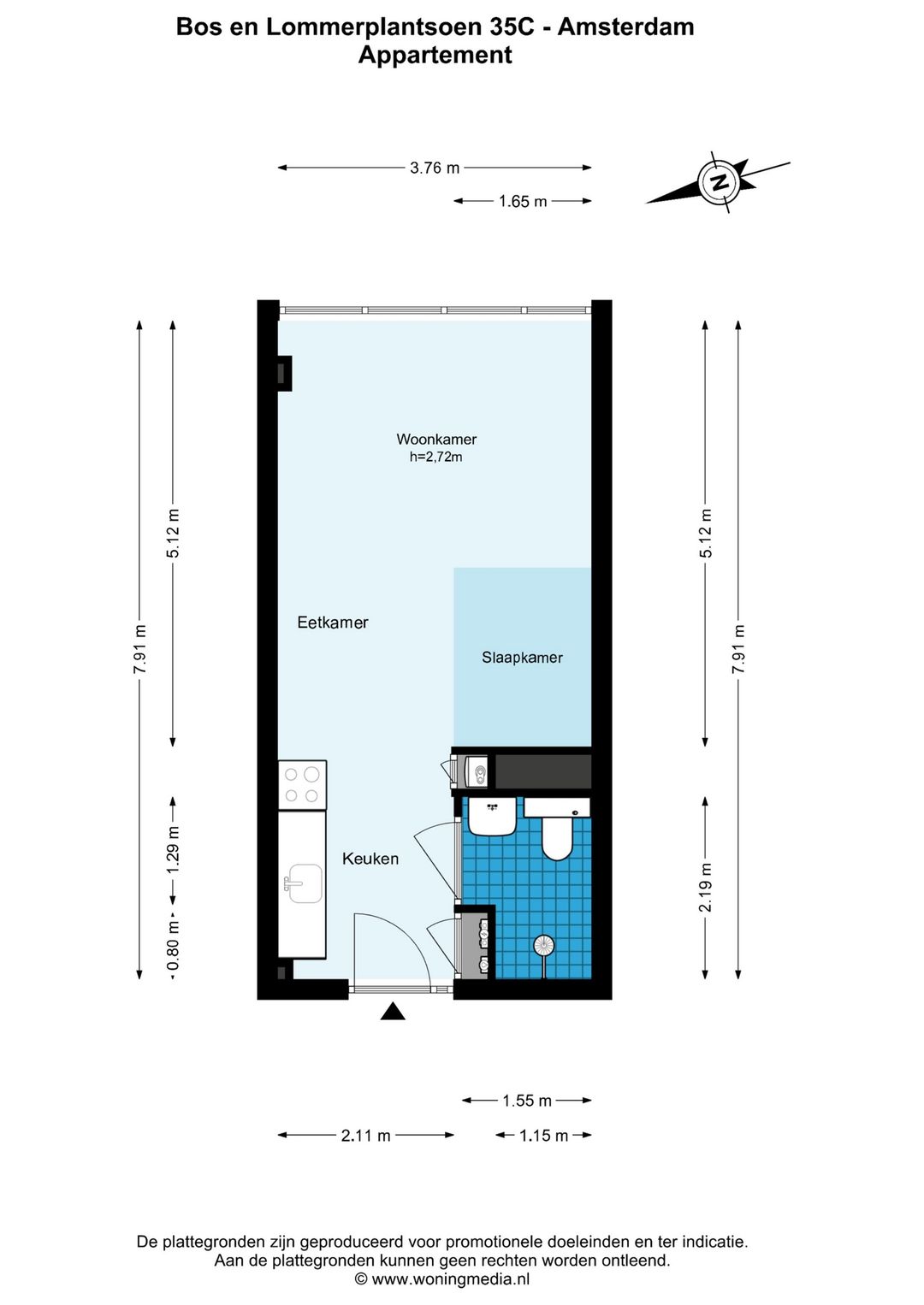 Foto 16 van Bos en Lommerplantsoen 35-C