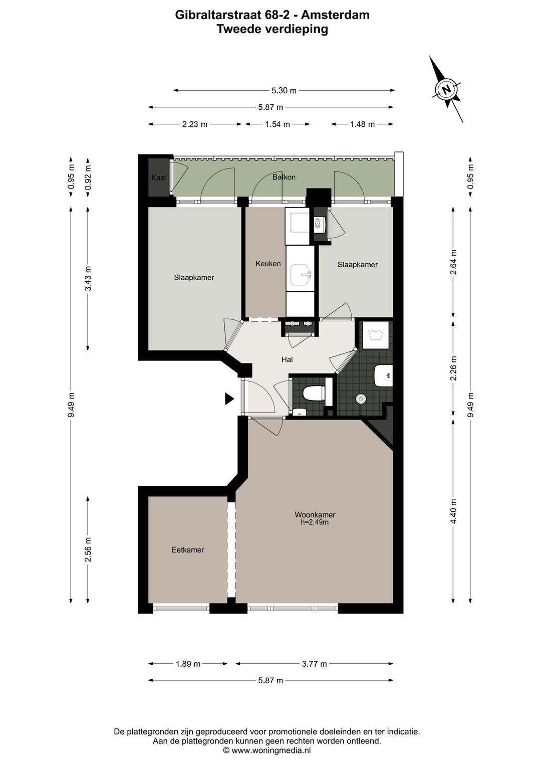 Foto 26 van Gibraltarstraat 68-2