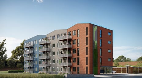 Foto van Hoekappartement Galerijflat