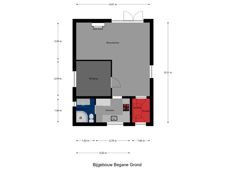 Bijgebouw Begane Grond