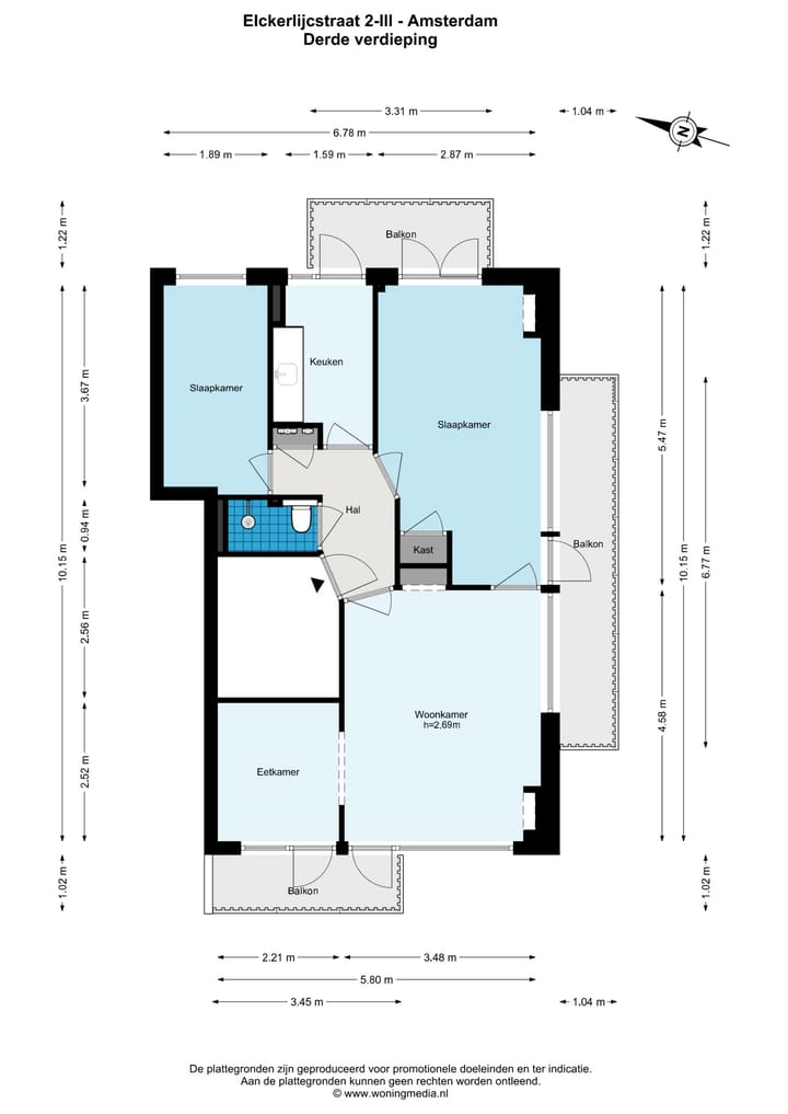 Foto 33 van Elckerlijcstraat 2-3