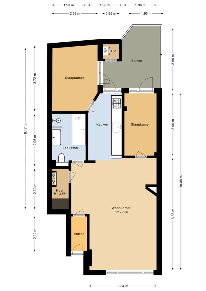 Foto 26 van Crynssenstraat 1-H