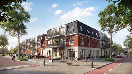 Image of Het Pakhuys appartementen begane grond met tuin Galleried apartment