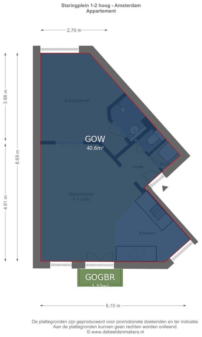 Foto 25 van Staringplein 1-2