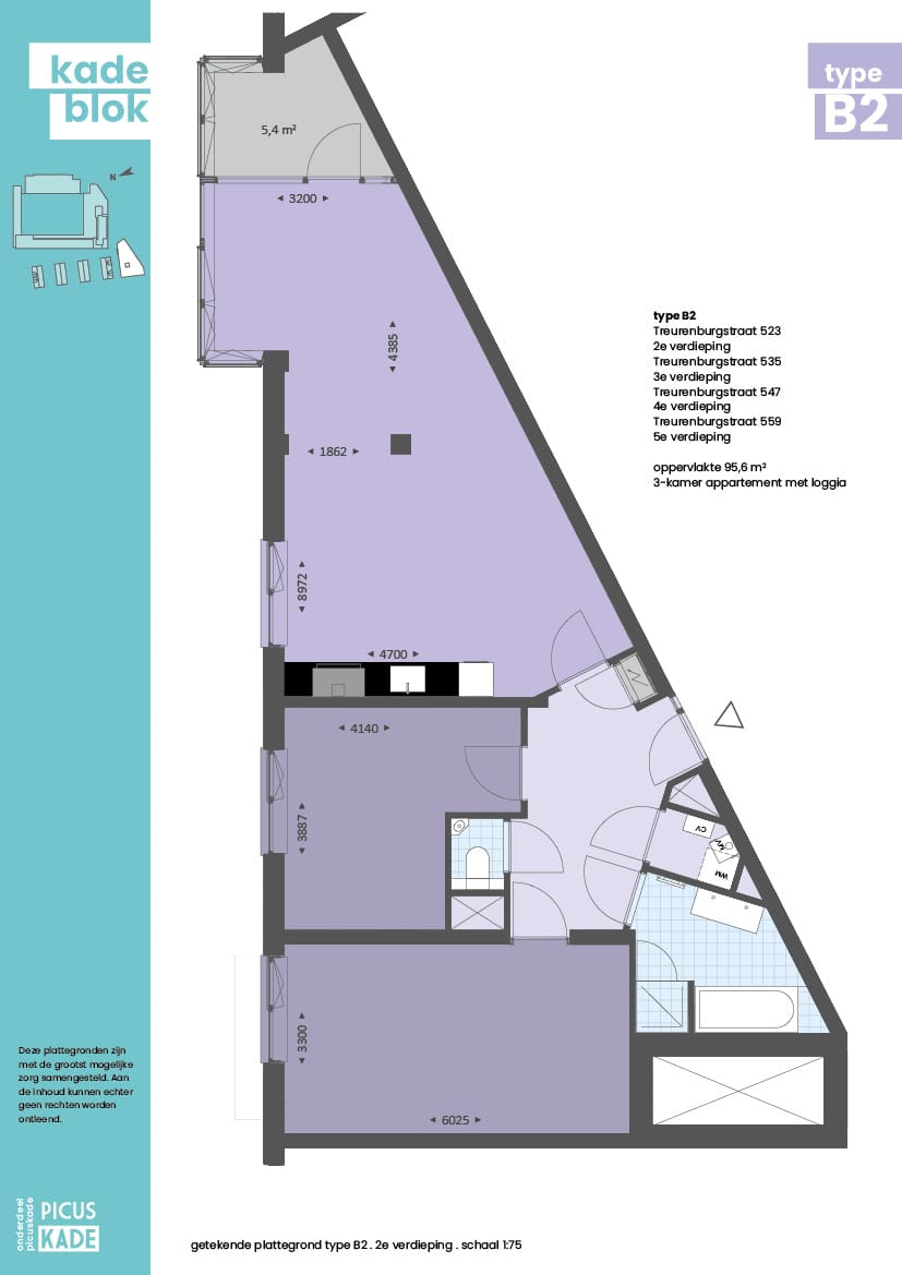 Foto 7 van Treurenburgstraat 523