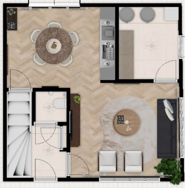 Foto 9 van Sjrievershof 14-A