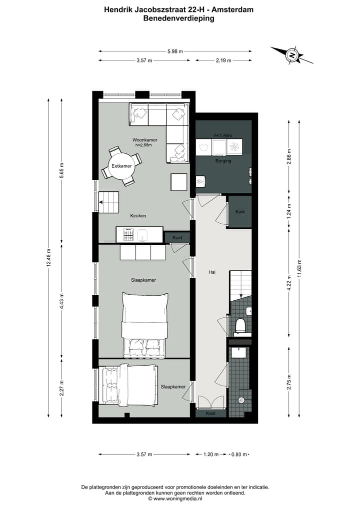 Foto 30 van Hendrik Jacobszstraat 22-H