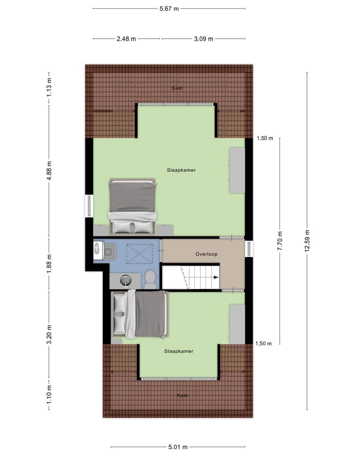 Foto 37 van Olmendreef 2-C