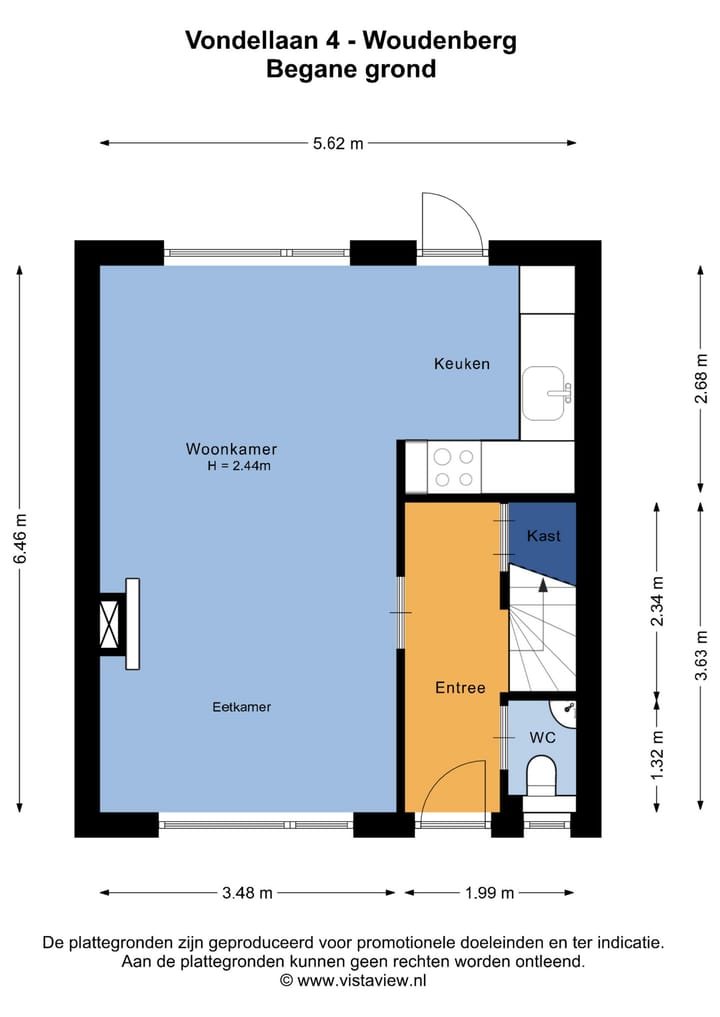 Foto 45 van Vondellaan 4