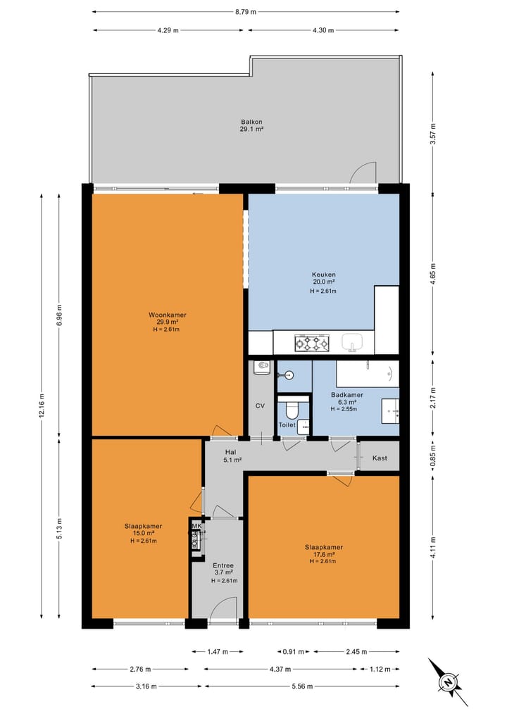 Foto 37 van Nobeldreef 95