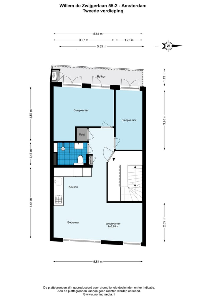 Foto 28 van Willem de Zwijgerlaan 55-2