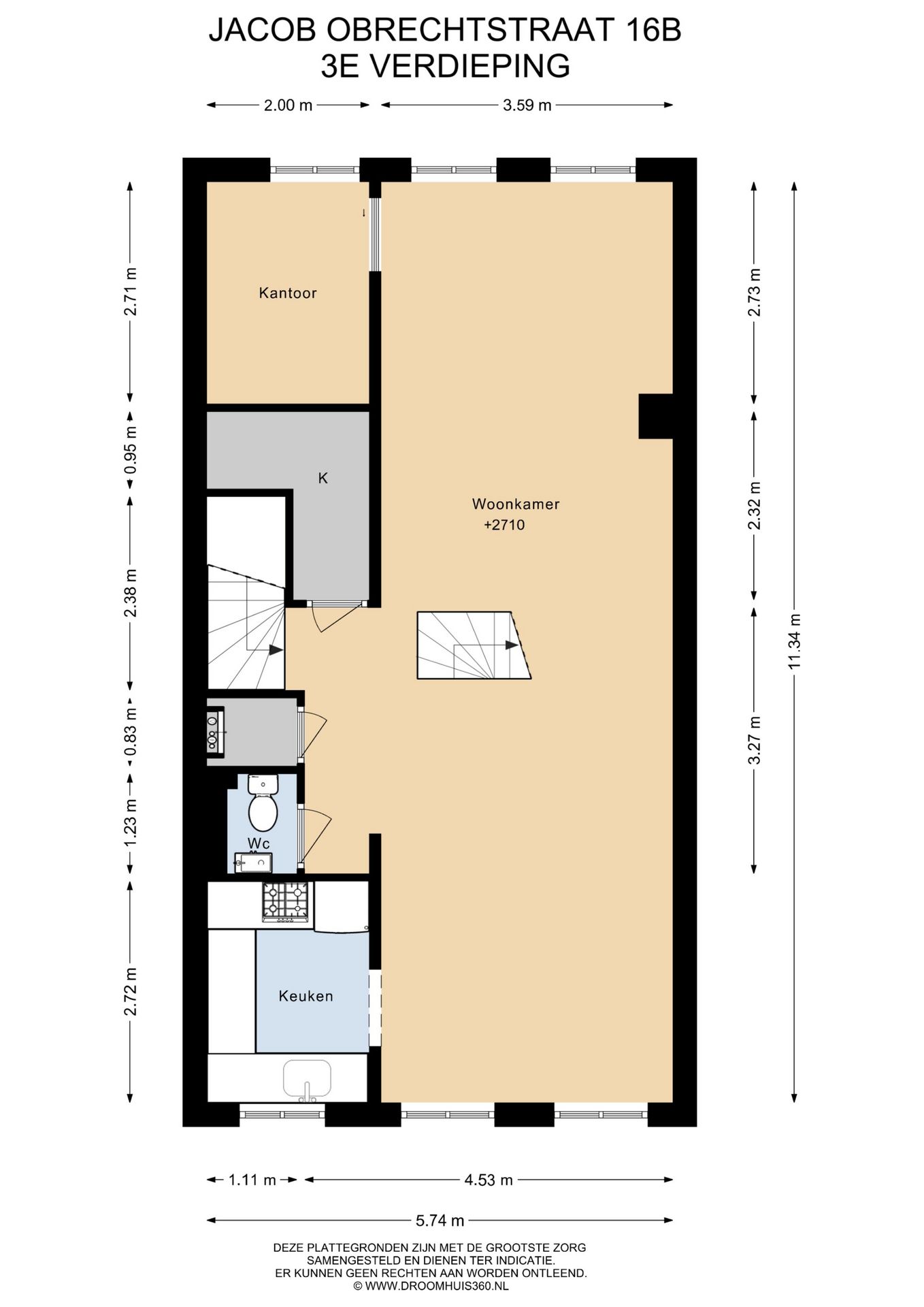 Photo 40 of Jacob Obrechtstraat 16-B