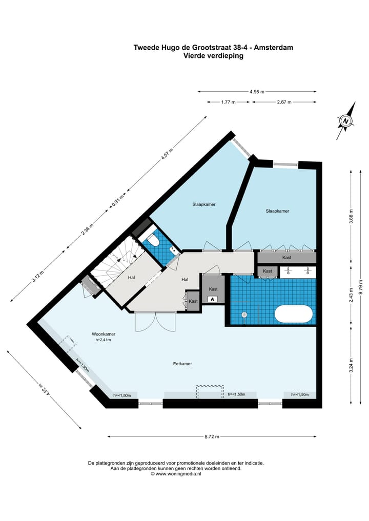 Foto 35 van Tweede Hugo de Grootstraat 38-4