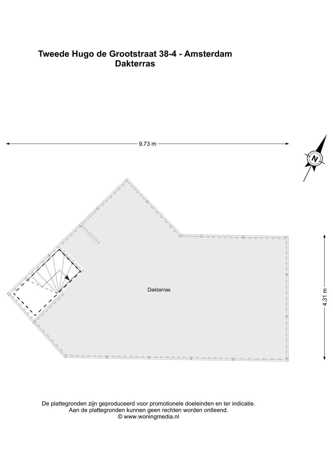 Foto 37 van Tweede Hugo de Grootstraat 38-4