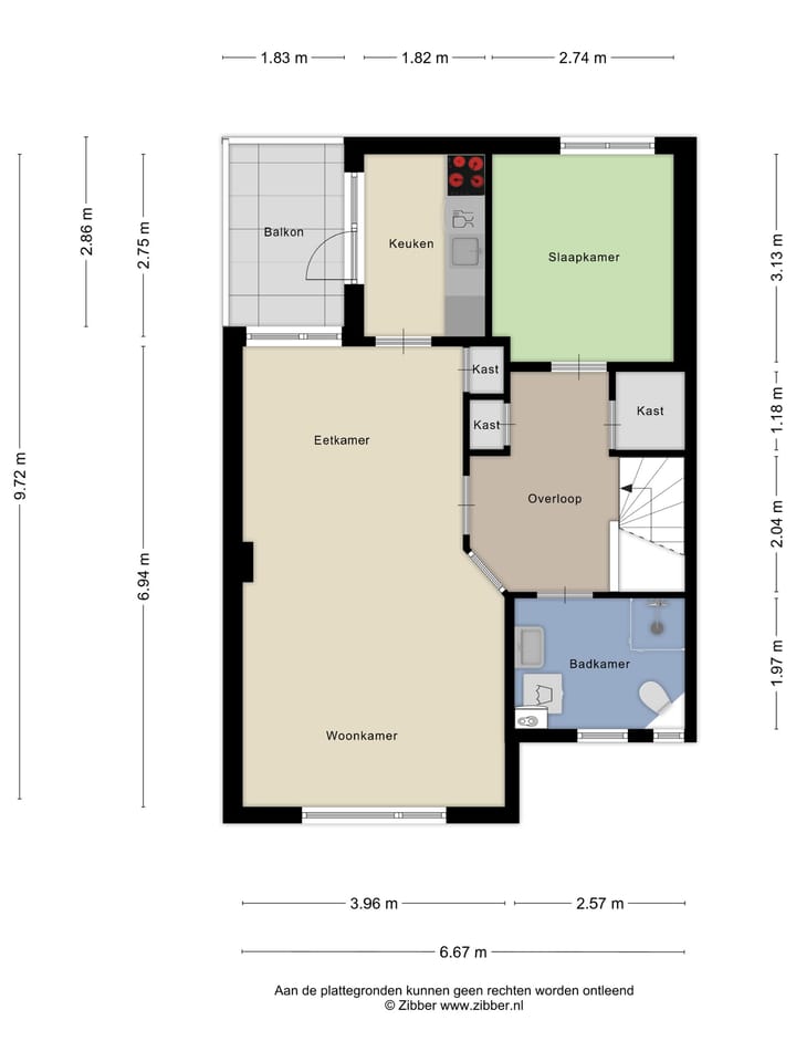 Foto 34 van Slindewaterstraat 1-A