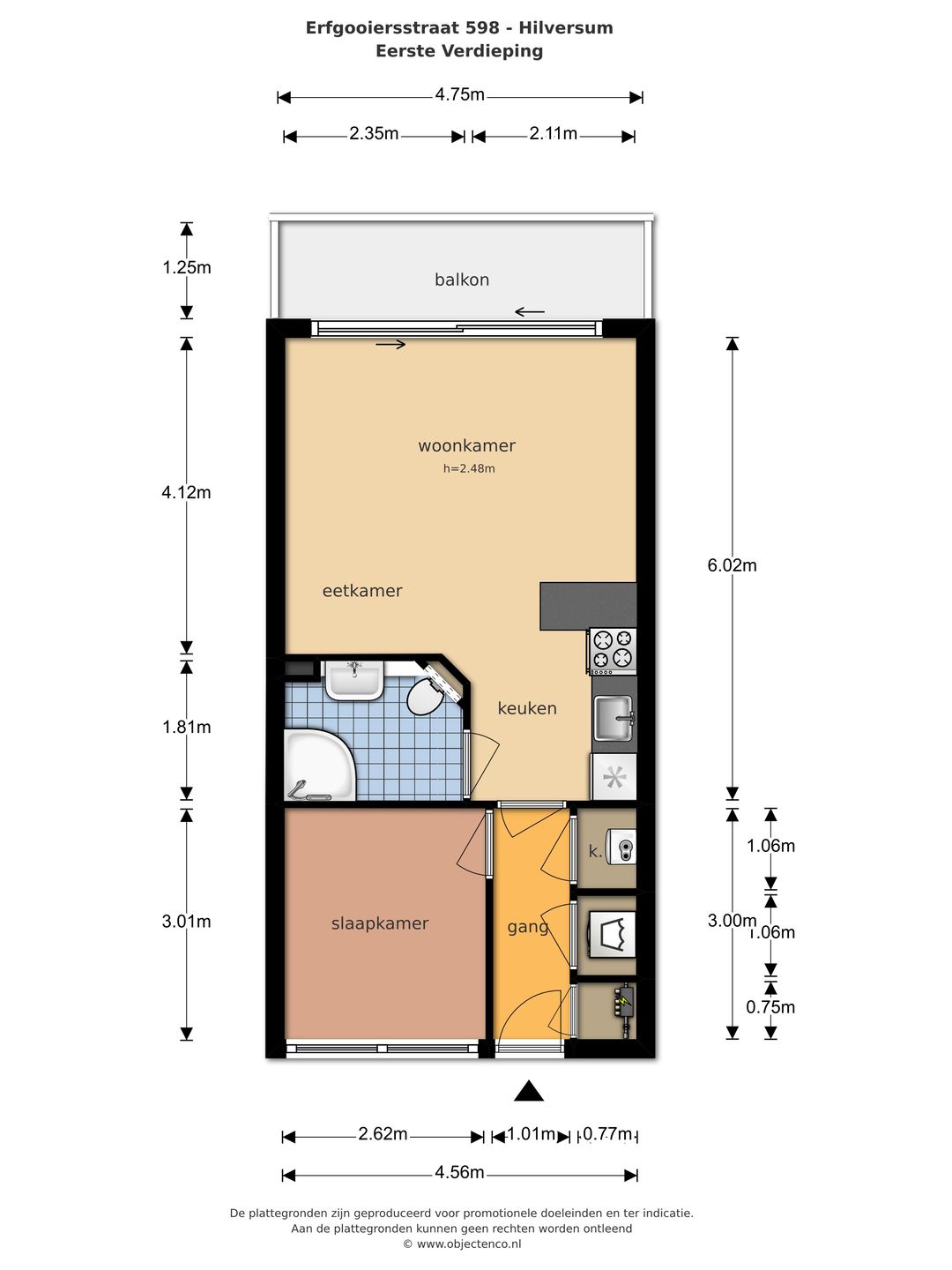 Foto 13 van Erfgooiersstraat 598