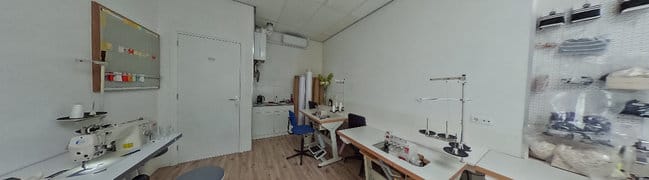 Winkel en werkruimte