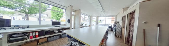 Winkel en werkruimte