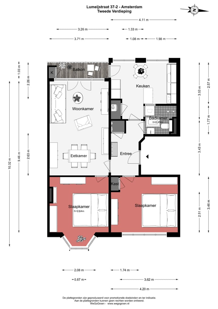 Foto 32 van Lumeijstraat 37-2
