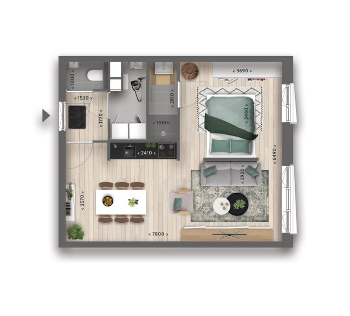 Foto 2 van TEX Buitengewoon - Type D (Bouwnr. 14)