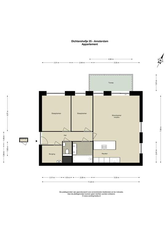 Foto 23 van Dichtershofje 25