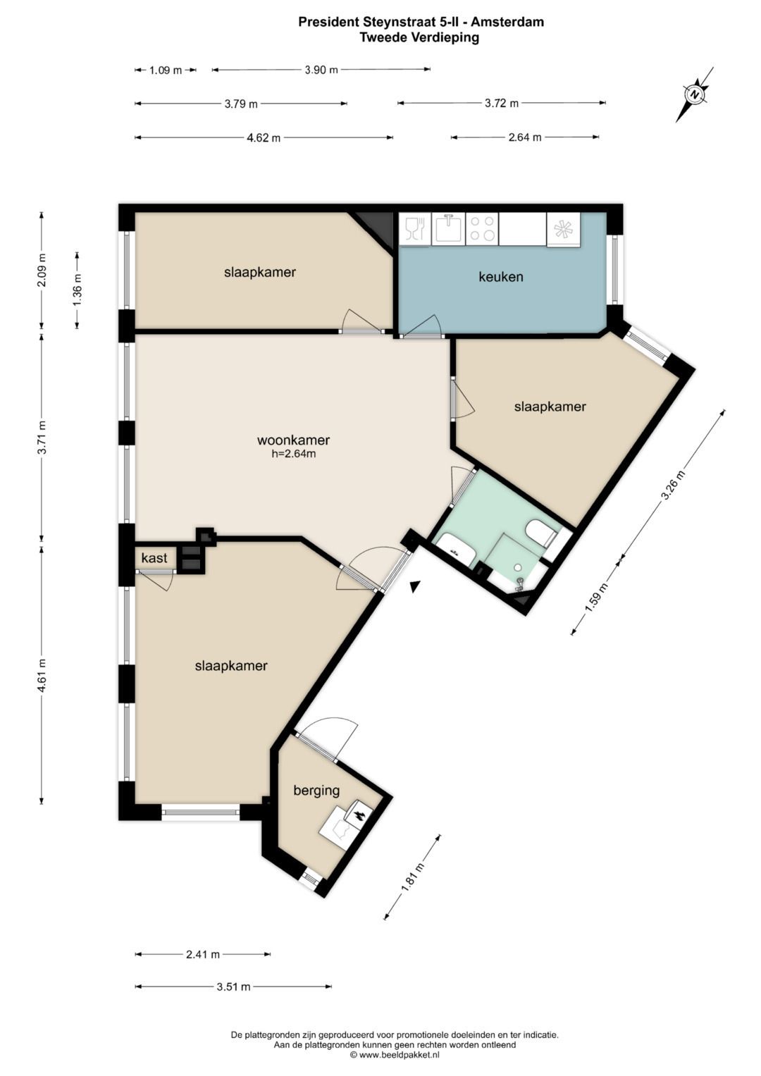 Foto 25 van President Steynstraat 5-2