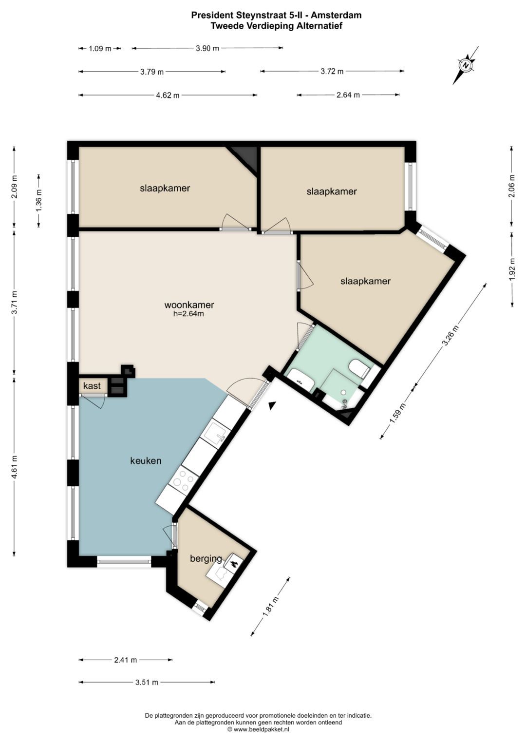 Foto 26 van President Steynstraat 5-2